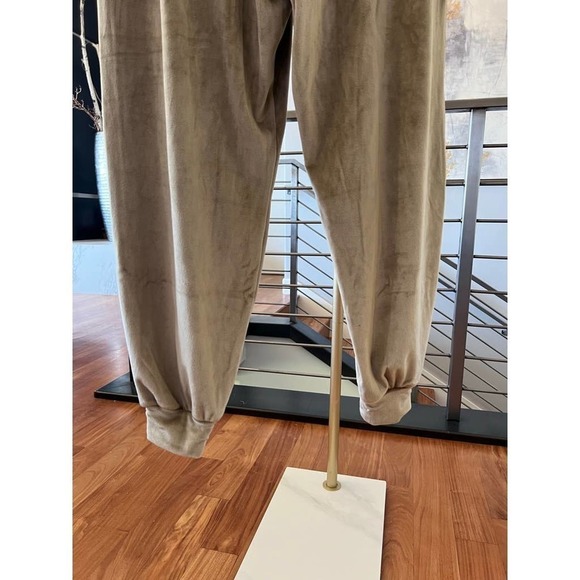 SKIMS Velour High Waist Jogger Pants in Gold - Picture 8 of 13